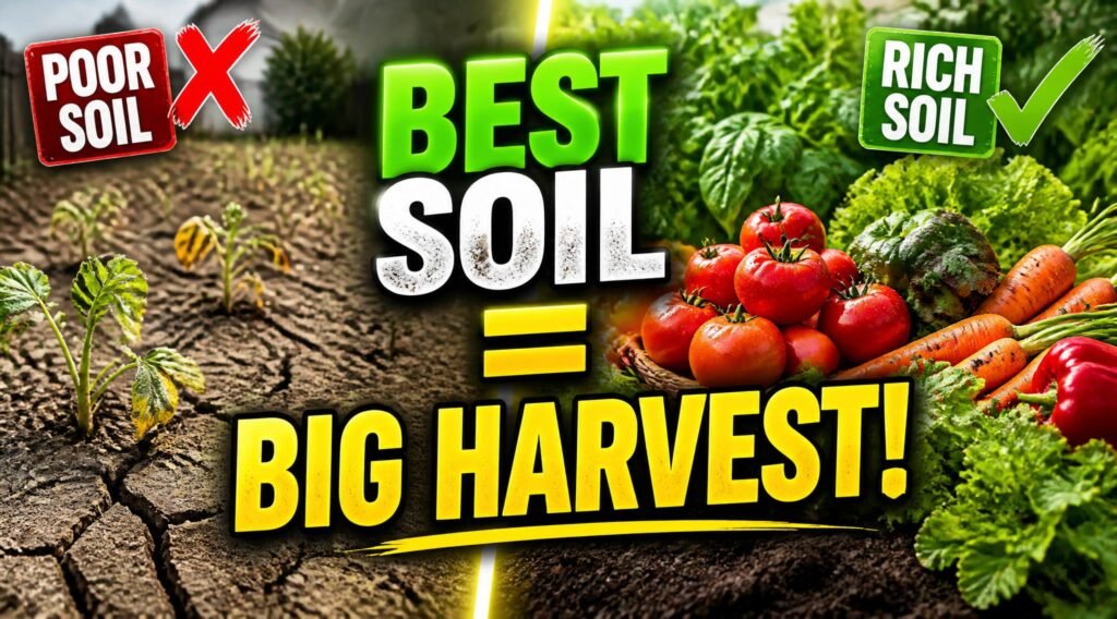 Best Soil for Vegetable Gardens Improve Soil for Bigger Harvests