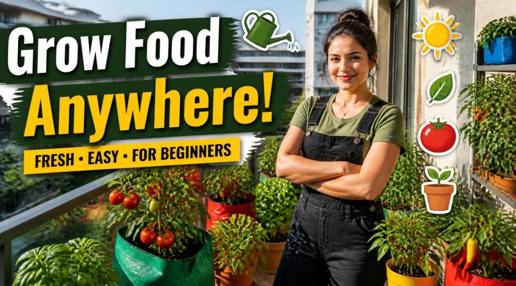 Container Gardening for Beginners Grow Anywhere with Confidence