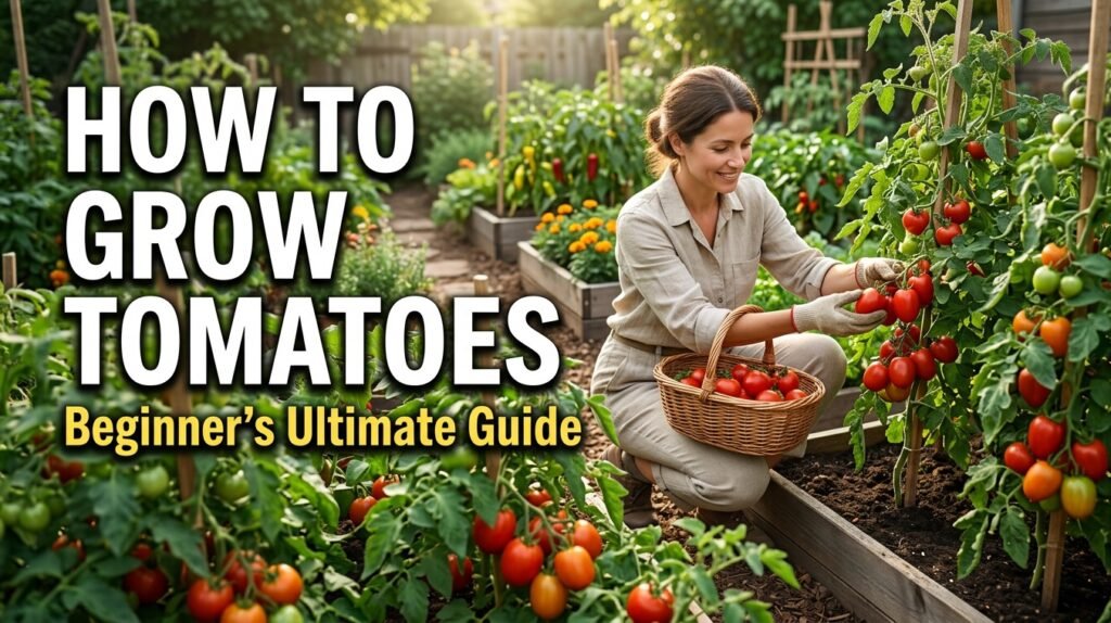 How to Grow Tomatoes The Ultimate Beginner’s Guide for a Huge Harvest