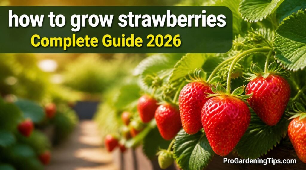 How to Grow Strawberries Complete Guide from Planting to Harvest 2026