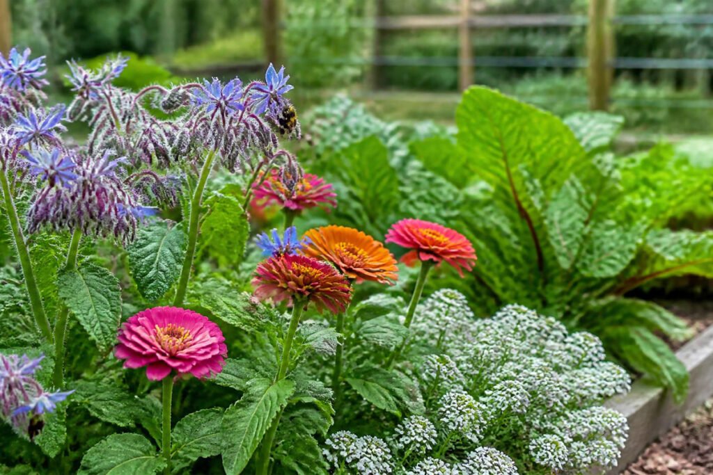 5 Best Pollinator Friendly Plants for Vegetable Gardens