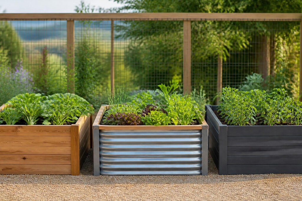 5 Best Raised Bed Materials & Kits for Vegetable Gardens