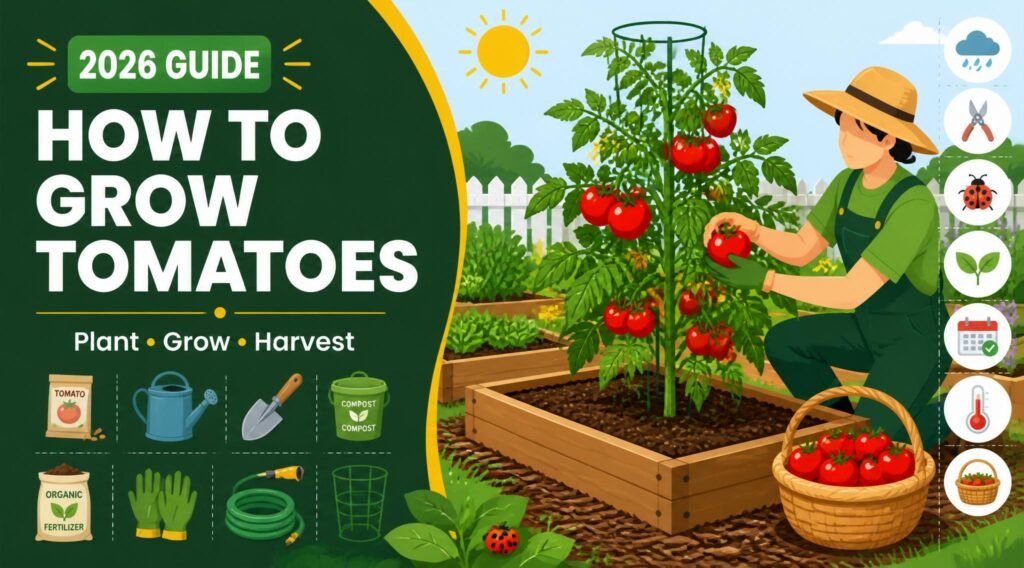How to Grow Tomatoes The Complete Guide from Seed to Harvest 2026