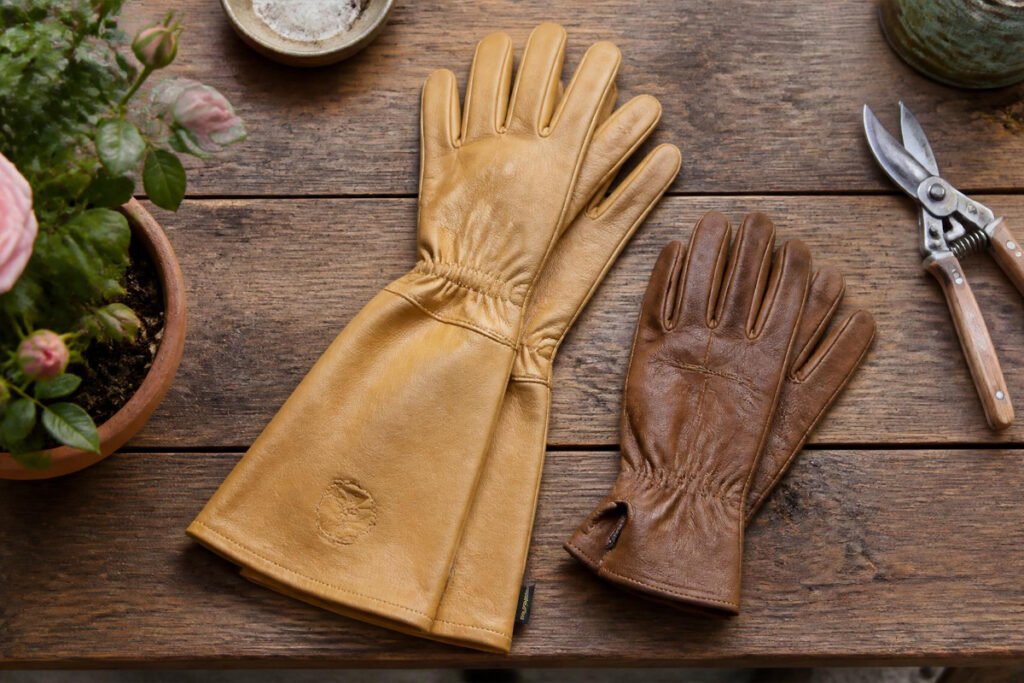 best gardening gloves thorn proof leather